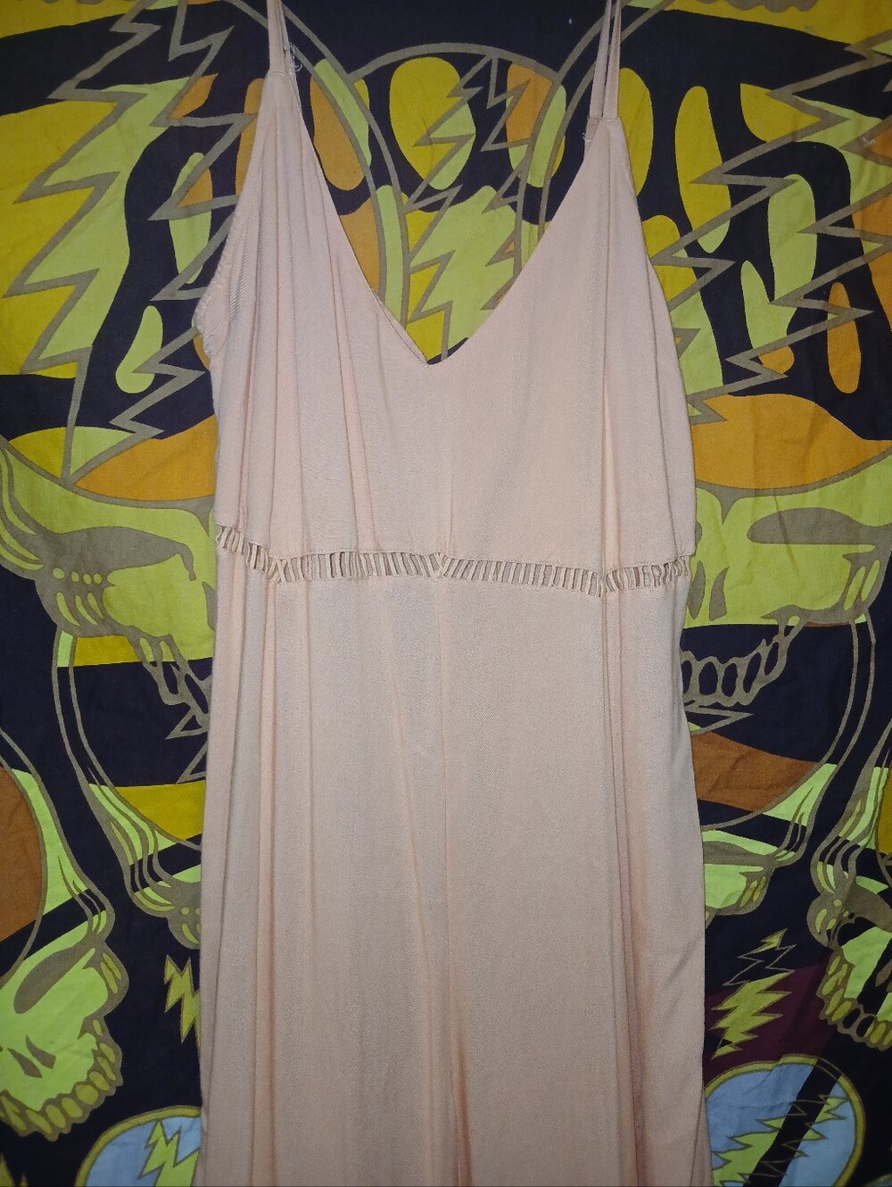 O'Neill Peach Sleeveless Wide-Leg Jumpsuit - Picture 5 of 6